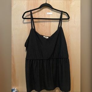 Urban Rose cami; 3x; black